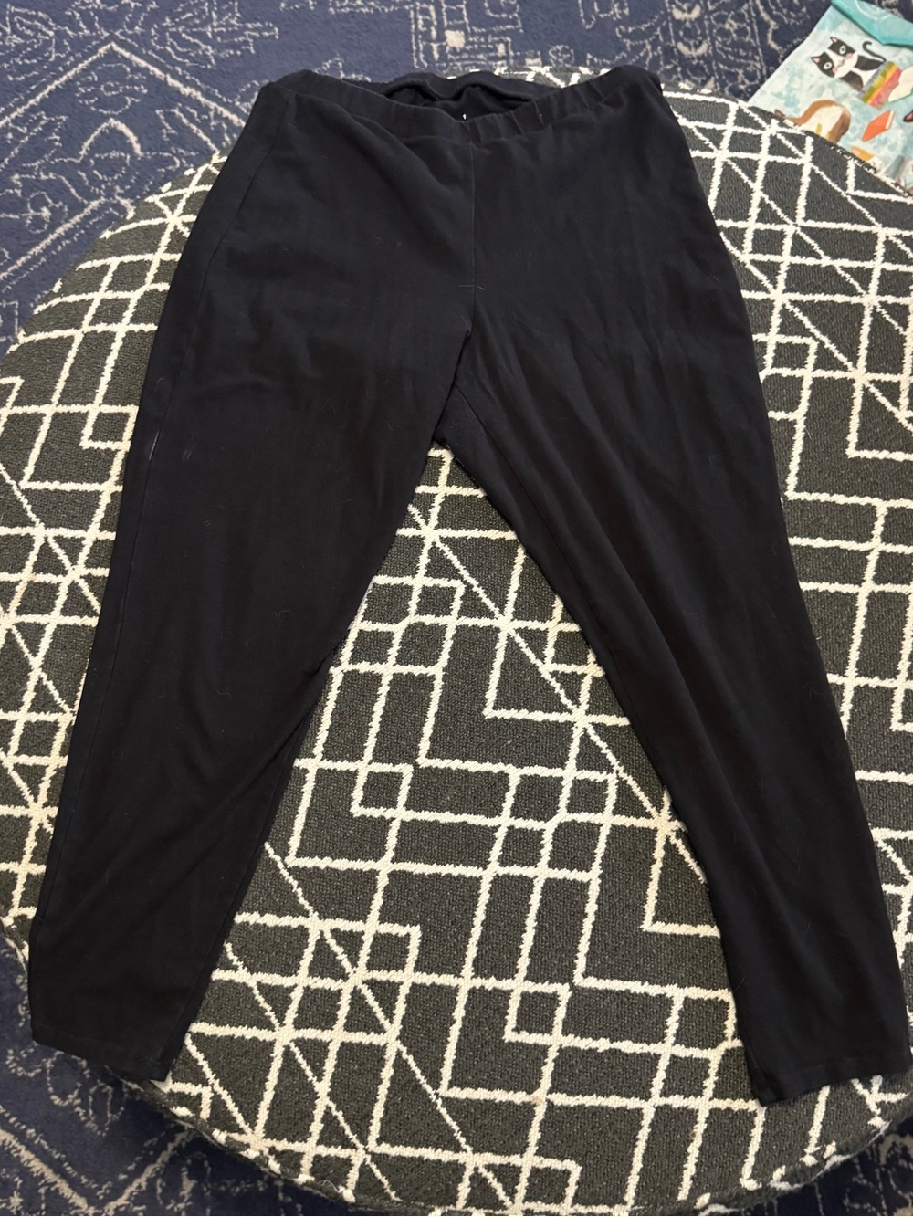 Torrid Size 1 Black 7/8 Leggings Plus Size Stretch Everyday Basic Pants